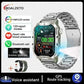 New For Xiaomi Military Smart Watch Men Outdoor Sports Flashlight Fitness Watches Health Monitor 1.96" BT Call Smartwatch.