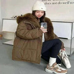  Vockoo 2024 New Winter Women Puffer Jacket