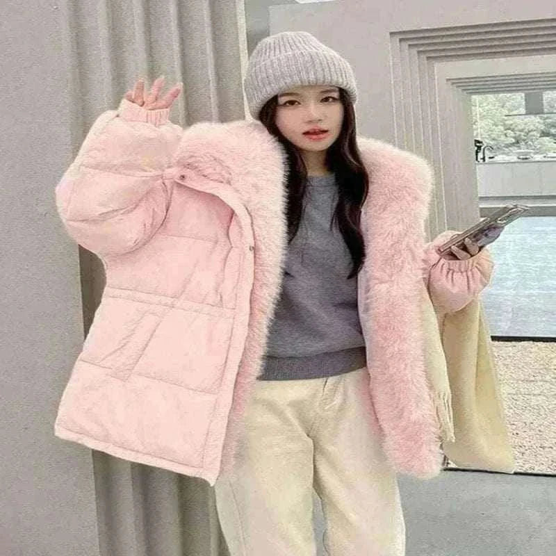  Vockoo 2024 New Winter Women Puffer Jacket