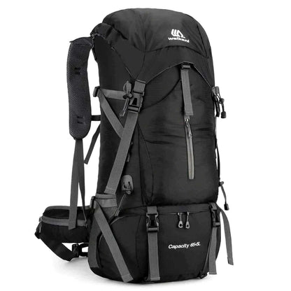 best travel backpack- 70L Waterproof Outdoor Backpack.