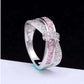 925 Sterling Crystal Rings , 925 silver earings uk