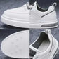  Outdoor Wild Men's White Sneakers High End Fashion front & back view