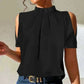 Fashion Off Shoulder Black Office Ladies Tops2
