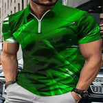 Fashion Tie-dye Men's  Polos T-Shirts.