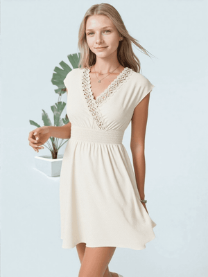 French Vacation Style Women's Dress 2025 Spring Summer.