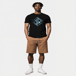 Machine Head Black T Shirts for Men in Cotton Fabric, summer t-shirt for men