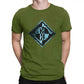 Machine Head Army Green T Shirts for Men in Cotton Fabric, summer t-shirt for men