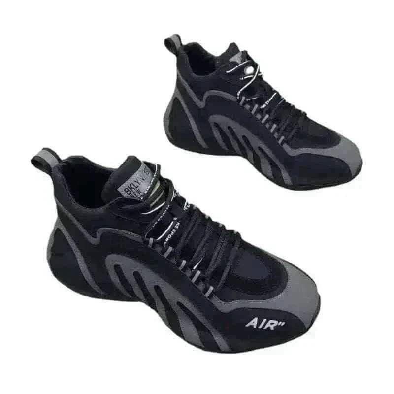Sneakers Black Men Fashion  Casual Lightweight Breathable