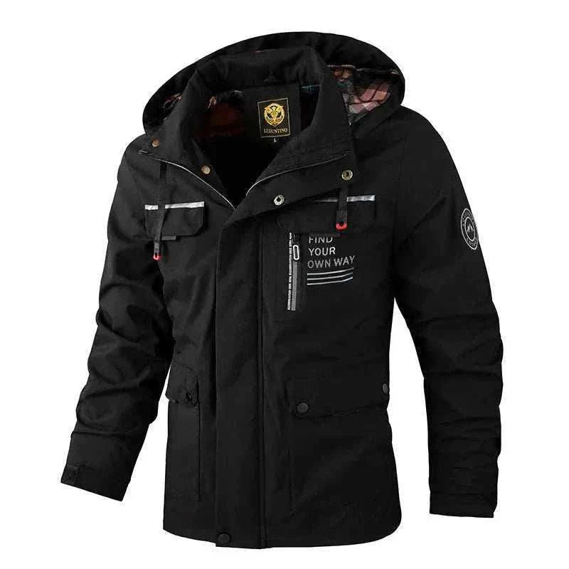  New Winter Men Outwear Warm Black Removable Jacket ,Buy Winter Jackets
