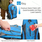 Outdoor backpack Premium Nylon Fabric with Good Durability 15kg Load Capacity , best travel backpack