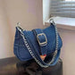 Small Denim Crossbody Bag