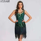 Summer Dress for Women Dark Green Clothing Fashion,