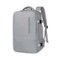Travel Backpack Women Grey Large Capacity Waterproof Anti-Theft Casual Side View, travel bags for women