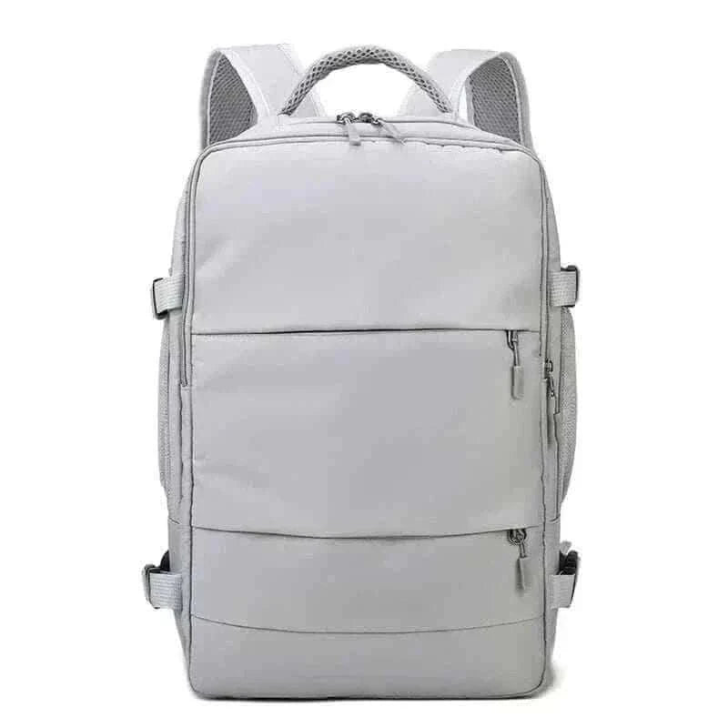 Travel Backpack Women Grey Large Capacity Waterproof Anti-Theft Casual, travel bags for women