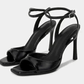 Elegant Ankle Strap High Heels Ladies Square Toe Fashion , Heels
