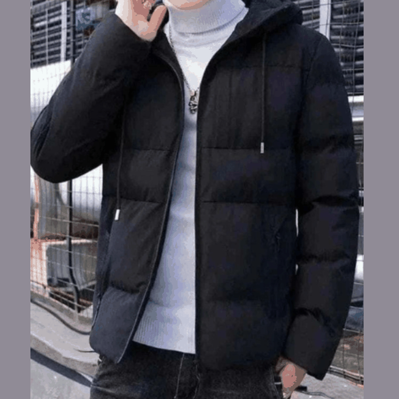 Warm New Casual Fashion Windproof Parka men Jacket y2k streetwear With Hood Men Windbreaker Winter Men Clothes ropa hombre