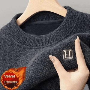 Men's Warm Fleece Sweater - mens sweaters uk