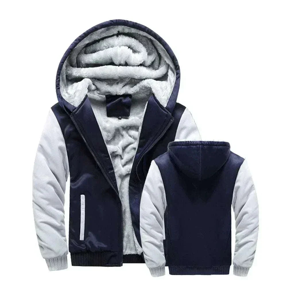  Realxizi Winter Blue Gray Men Jacket Casual Pose , Buy Winter Jackets