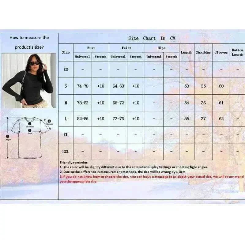 Woman Clothing Long Sleeve T-shirt Slim Fit