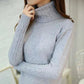 Women Wearing Gray Lavender Sweater 2025 Autumn Winter Cashmere Knitted 