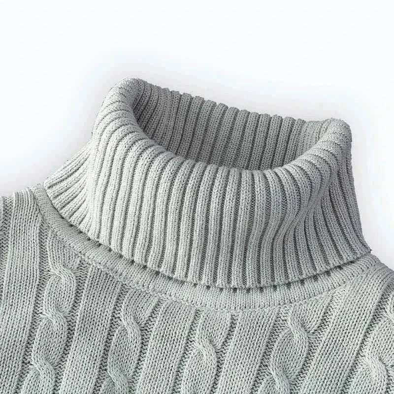 Men's Fashion Style Store Autum Winter Warm Turtleneck Sweater