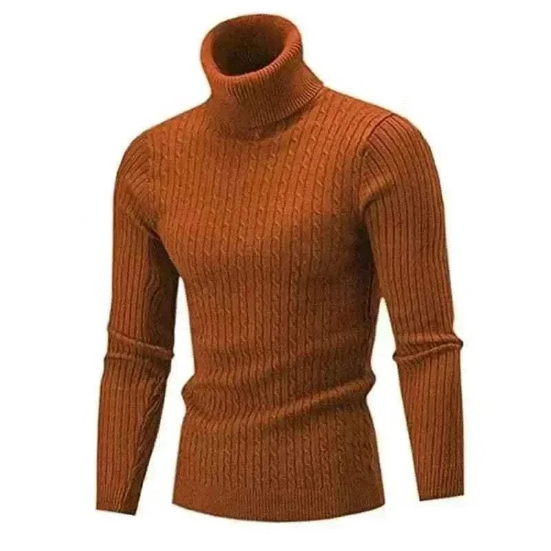 Men's Fashion Style Store Autum Winter Warm Turtleneck Sweater