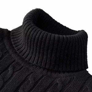 Autum Winter Warm Turtleneck Sweater.