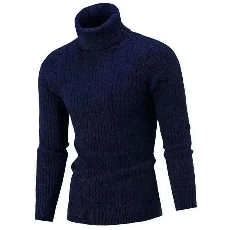 Men's Fashion Style Store Autum Winter Warm Turtleneck Sweater