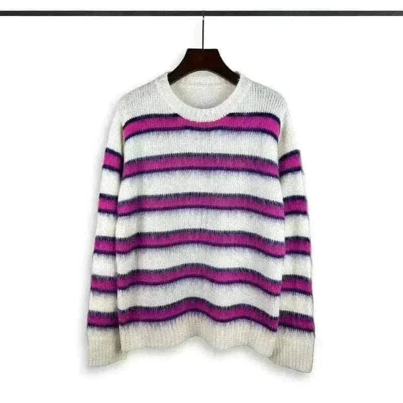 Hangjia Autumn Winter Round Neck Sweater