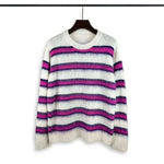 Hangjia Autumn Winter Round Neck Sweater