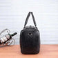 Leather Gym Bag-BLACK  PU LEATHER GYM BAG.