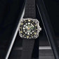 CAMOUFLAGE HOLLOW DIAL MECHANICAL WATCH.