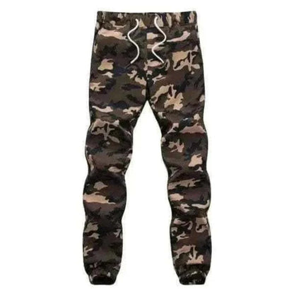 CAMOUFLAGE TRAINING PANTS.