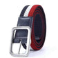 Men Belt -CANVAS REVERSIBLE BELT WITHOUT HOLES.