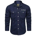 Mens Shirts - CARGO LONG SLEEVE SHIRT.