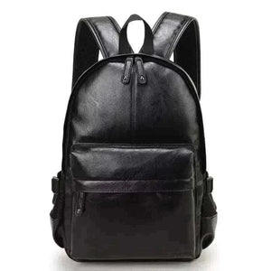 best travel backpack -CASUAL LEATHER BACKPACK.