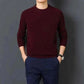Casual Men's Sweater Warm and Comfortable Long Sleeve Pullover Sweater Men Clothing.