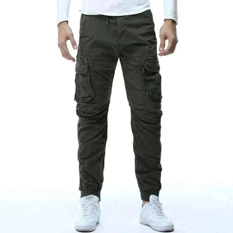 Men Cargo Pants - COOL COTTON SWEATPANTS.