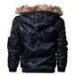Buy Winter Jackets- Dapper Bomber Jacket with Faux Fur.