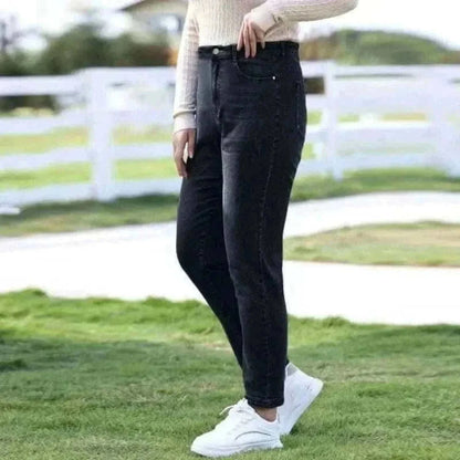 Girls Jeans High Waist Plus Size