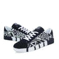GRAFFITI LACE-UP SNEAKERS.