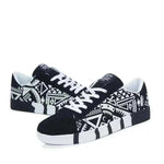 GRAFFITI LACE-UP SNEAKERS.