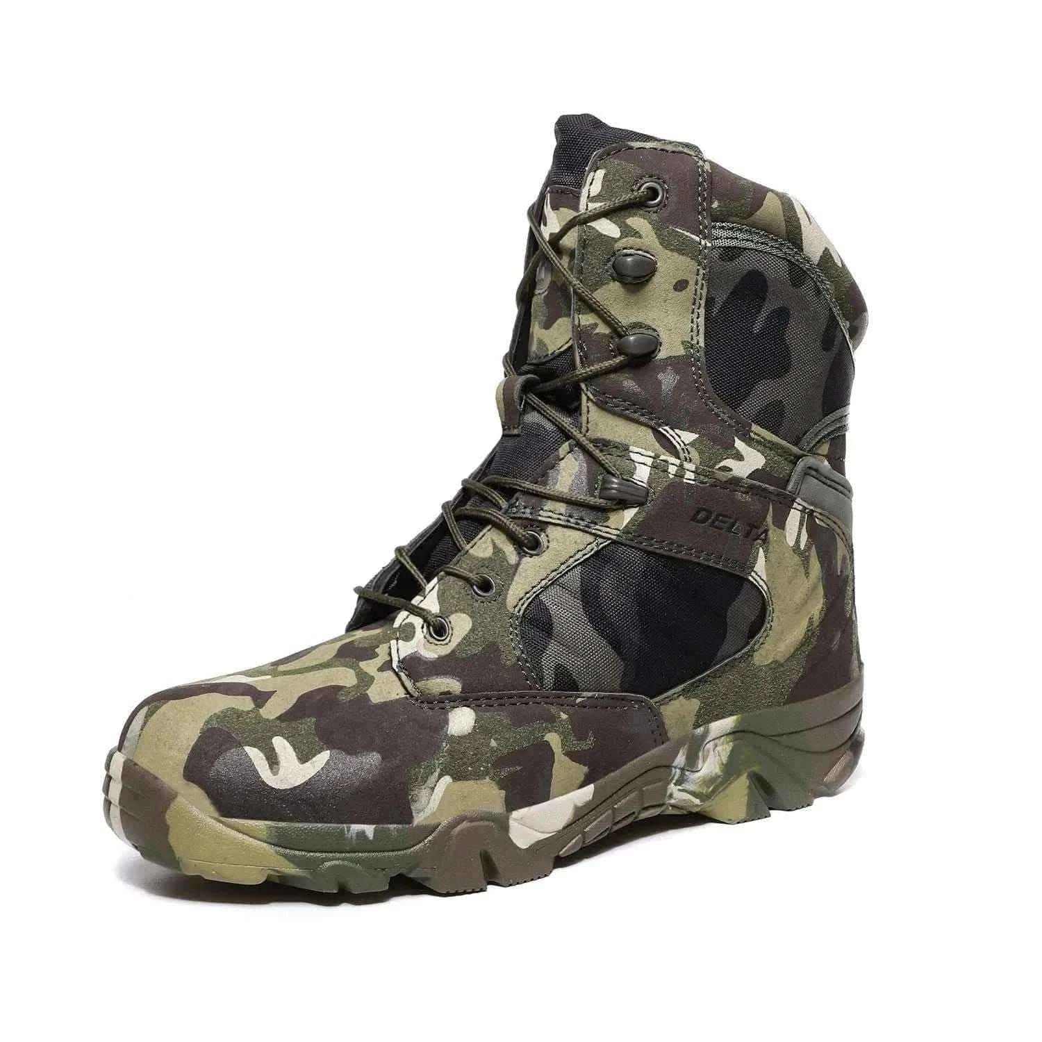 Men's Leather Boots- LEATHER TACTICAL BOOTS.