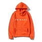 MensFashionStyleStore Orange-B / XXXL Men Friends Hoodie