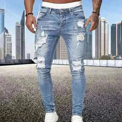Men's Punk Hip-Hop Jeans