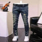 denim jeans for men-men slim fit jeans.