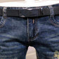 denim jeans for men-men slim fit jeans.