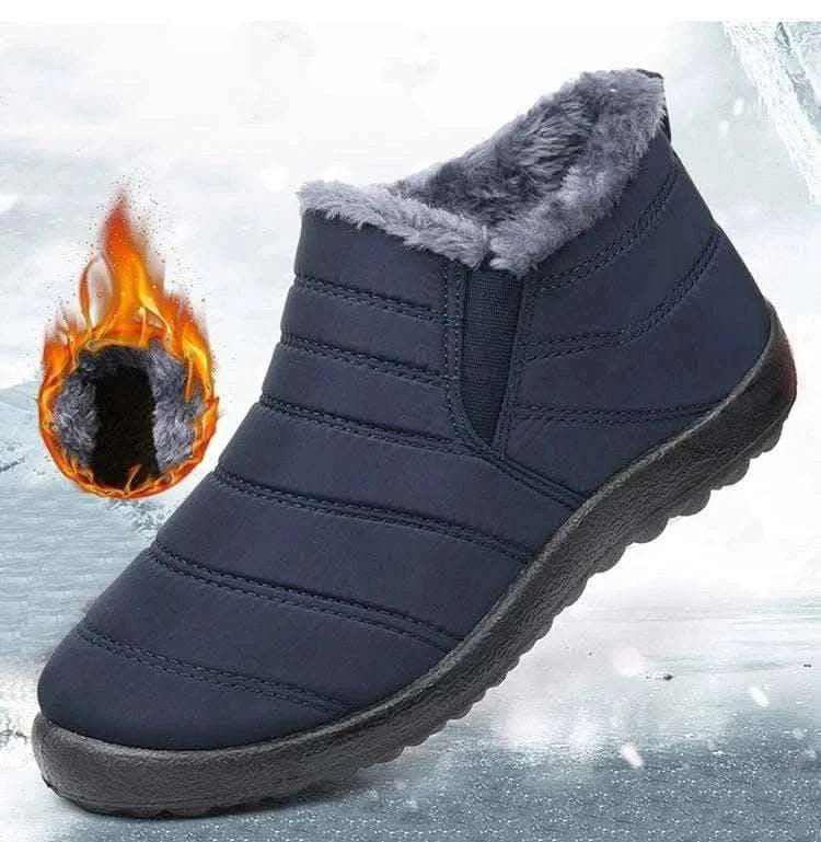 Men Winter Boots-Men Snow Outdoor Winter Boots.