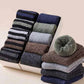 Socks Man Winter Warm Merino Wool Rabbit Solid High Quality Socks Male Cotton Casual Super Thicker Sock.