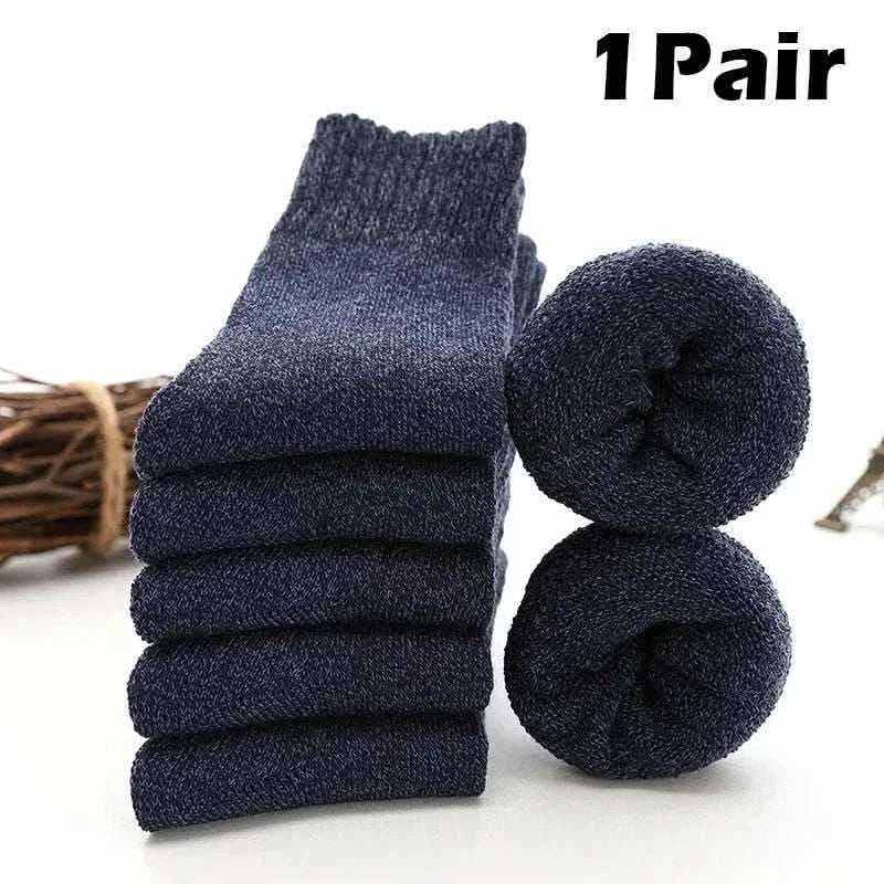 Socks Man Winter Warm Merino Wool Men Thick Thermal Wool Socks Man Winter Warm Merino Wool Rabbit Solid High Quality Socks Male Cotton Casual Super Thicker Sock.